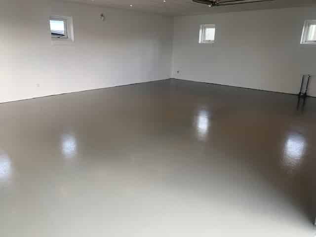 Garagegulve med epoxy